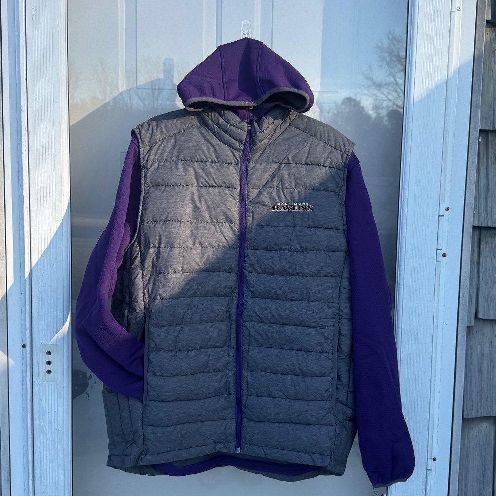 NFL - Baltimore Ravens 3-in-1 Jacket/Vest Combo